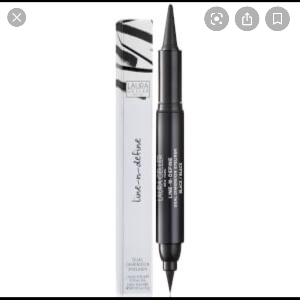 Laura Gellar eyeliner